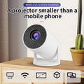 HY300 Mini portable 4k projector 1080P android Smart home  movie theater projectors bluetooth and wifi