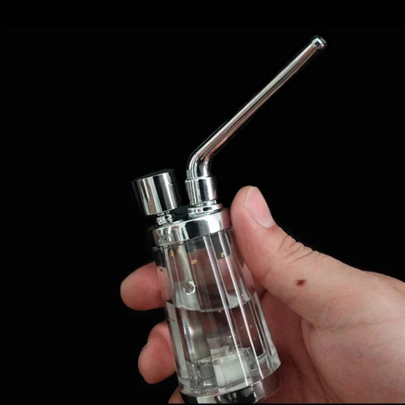 2025 New Popular Bottle Water Pipe Portable Mini Hookah Shisha Tobacco Smoking Pipes Gift of Health Metal Tube Filter