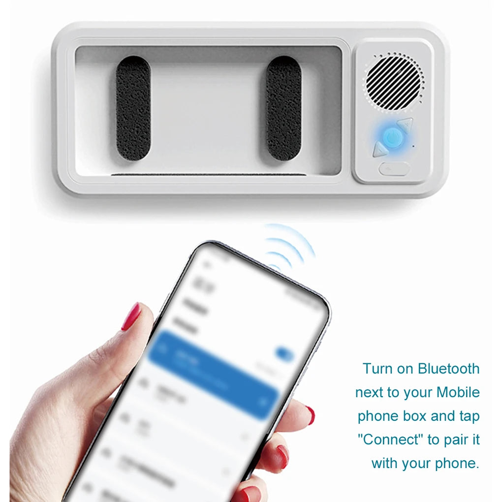 Z07 Bluetooth Speaker 360 ° Waterproof Mobile Phone Box audio bath watching TV Stand Touch Screen Mobile Phone Holder Box