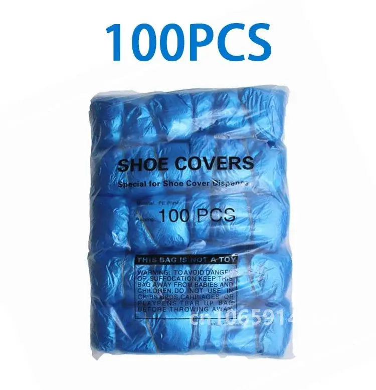Automatic Shoe Cover Machine Smart Overshoes Dispenser T Buckle Shoe Cover Disposable PE Waterproof for Rainy Floor Clean Indoor