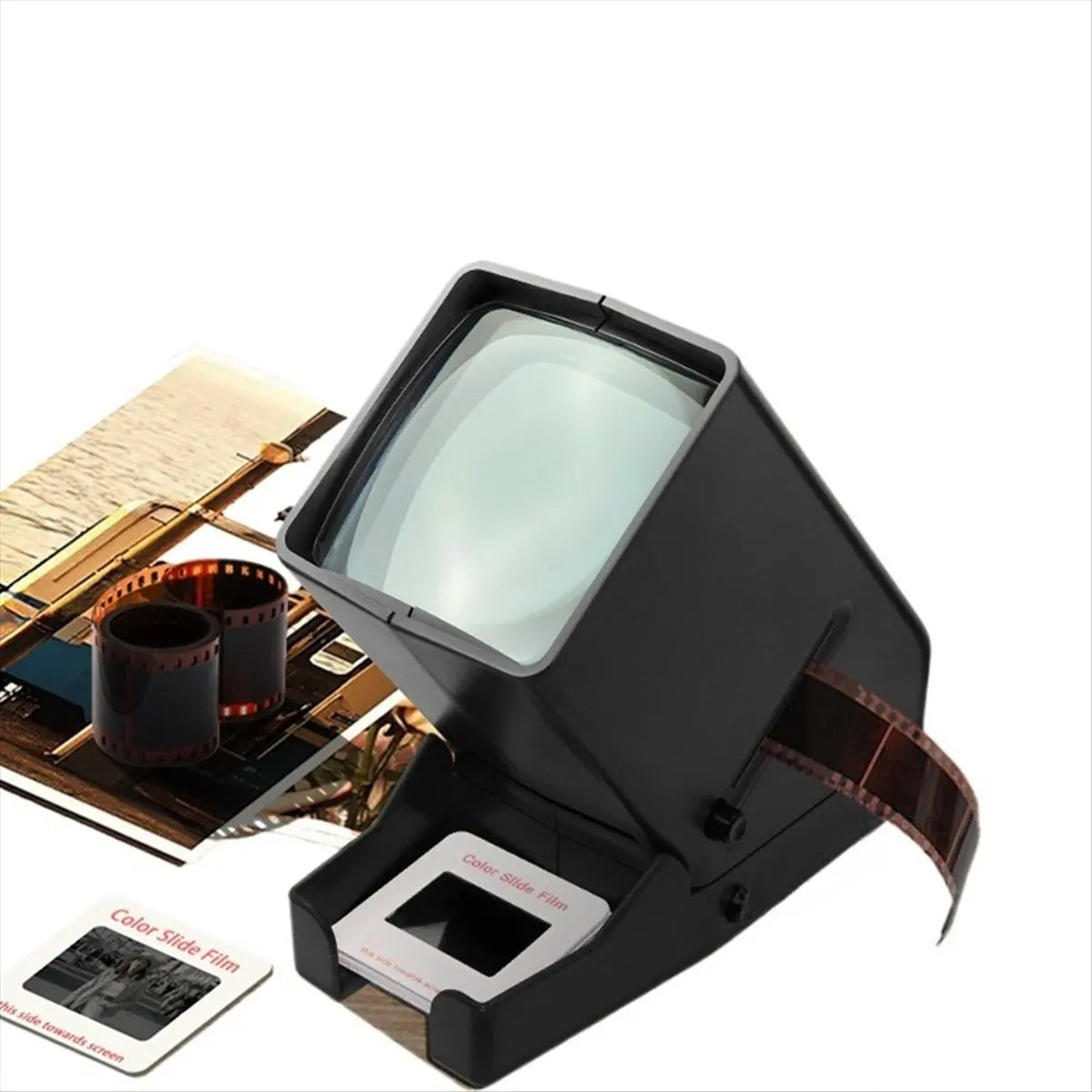 Stable- Viewer 135 Film Negative LED Light Source Whole Viewing Film Clip 35mm Film Universal 3x Enlargement High Definition