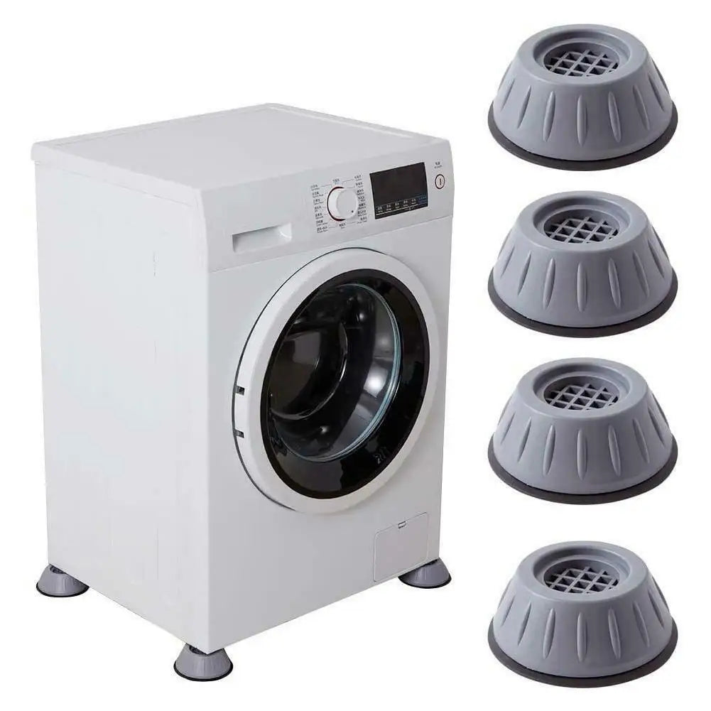 1-4Pcs Anti Vibration Feet Pads Legs Slipstop Silent Skid Raiser Mat For Washing Dryer Machine Support Dampers Stand Furniture