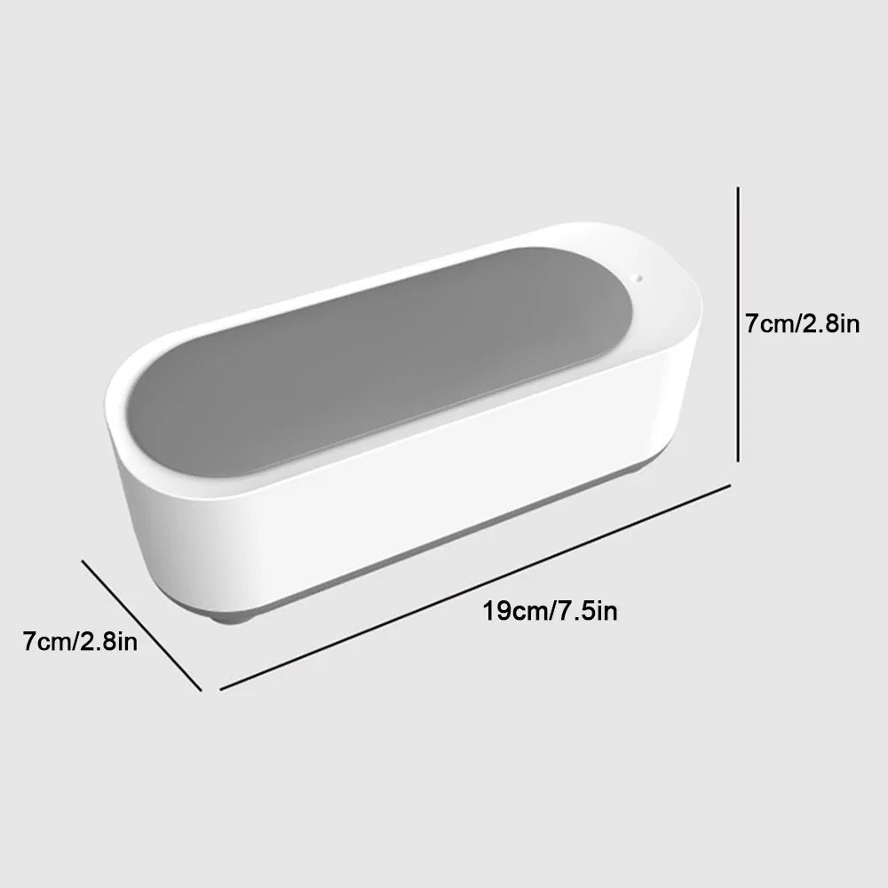 Ultrasonic Cleaning Machine High-frequency Vibration Eyeglass Cleaner Washing Tools for Watch/Jewelry/Glasses/Makeup Tool
