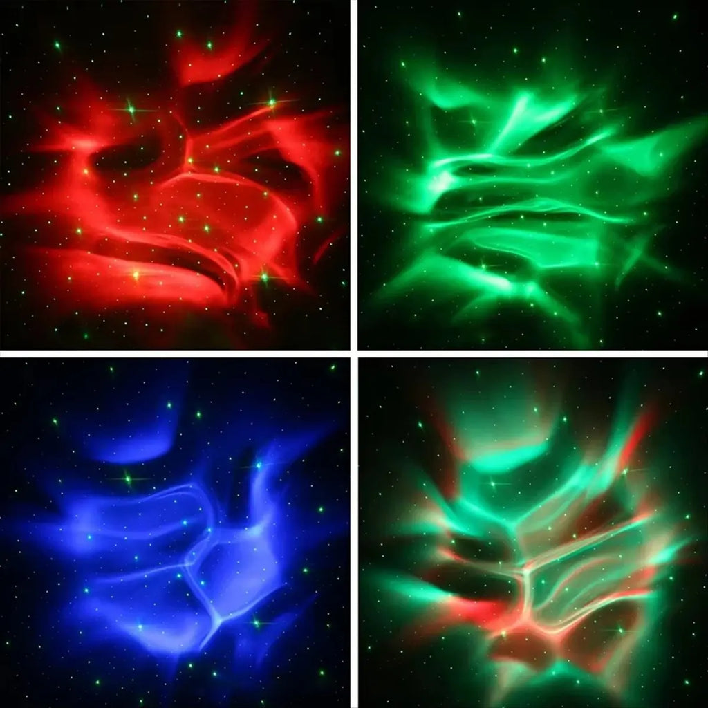 NEW Remote USB RGB Colorfull Aurora LED Lamp Galaxy Sky Mixed Projector Lights Home Party Children Room Night Lighting Gift