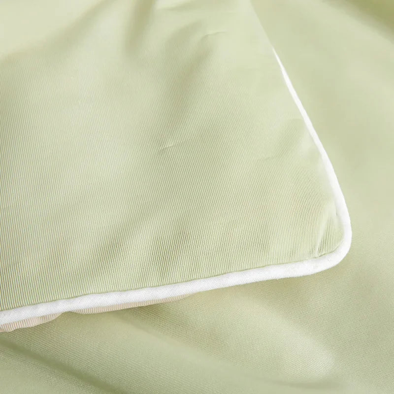 Cooling Blanket for Bed Silky Air Condition Comforter Lightweight Cooled Summer Quilt with Double Side Cold & Cooling Fabric