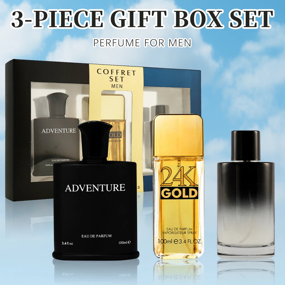 3.4 Oz Men's Eau De Toilette Spray, Long-Lasting Perfume, Calabria, Lemon, Pepper And Vetiver, Very Suitable For Dating, Daily L
