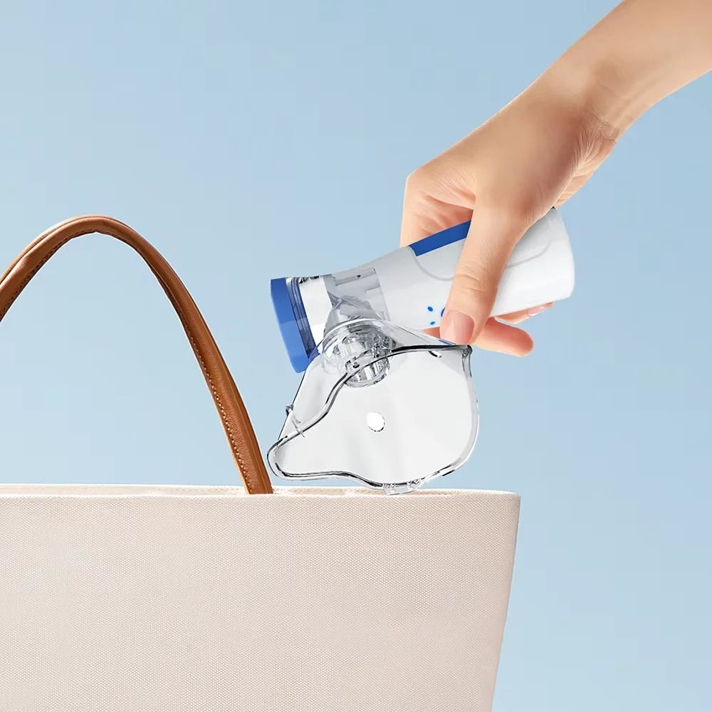 Mini Facial Steamer and Humidifier 2-in-1 Nano Ion Mist for Skin Moisturizing and Air Moisturizing with Water Tank Beauty Spray