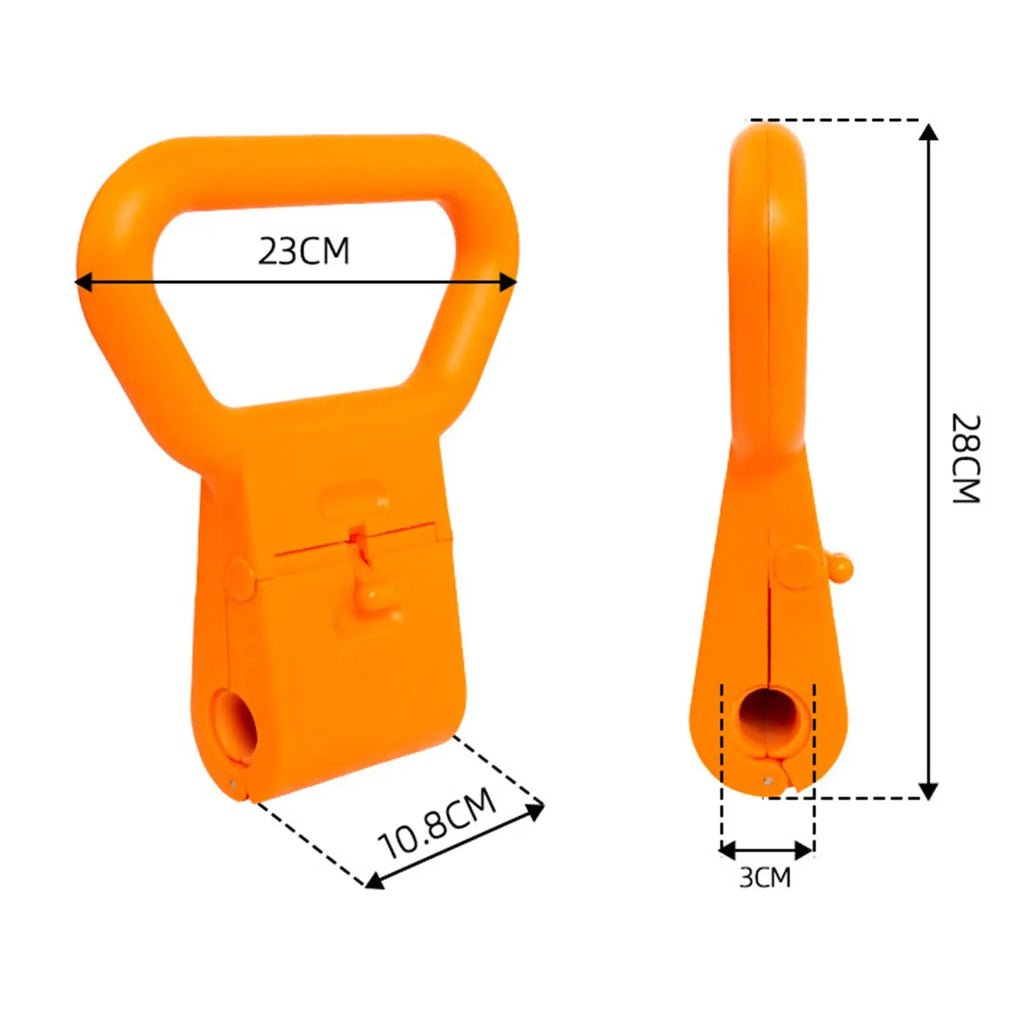 Kettlebell Grip with Handle Multifunctional Dumbbells Grip Kettle Grip for