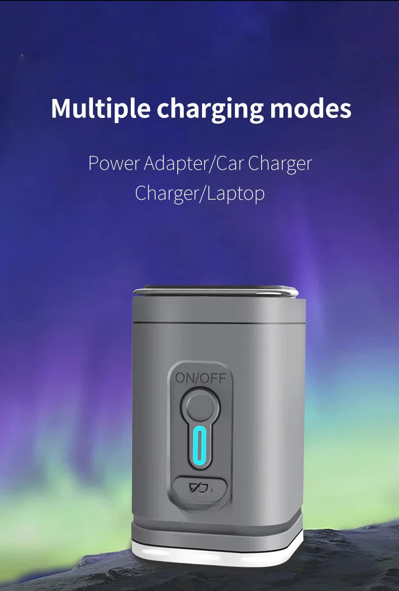 Mini Portable Vacuum Air Pump,Inflate Deflate for Pool, Air Bed,Vacuum Storage Bags-Compact Air Compressor for Home And Travel