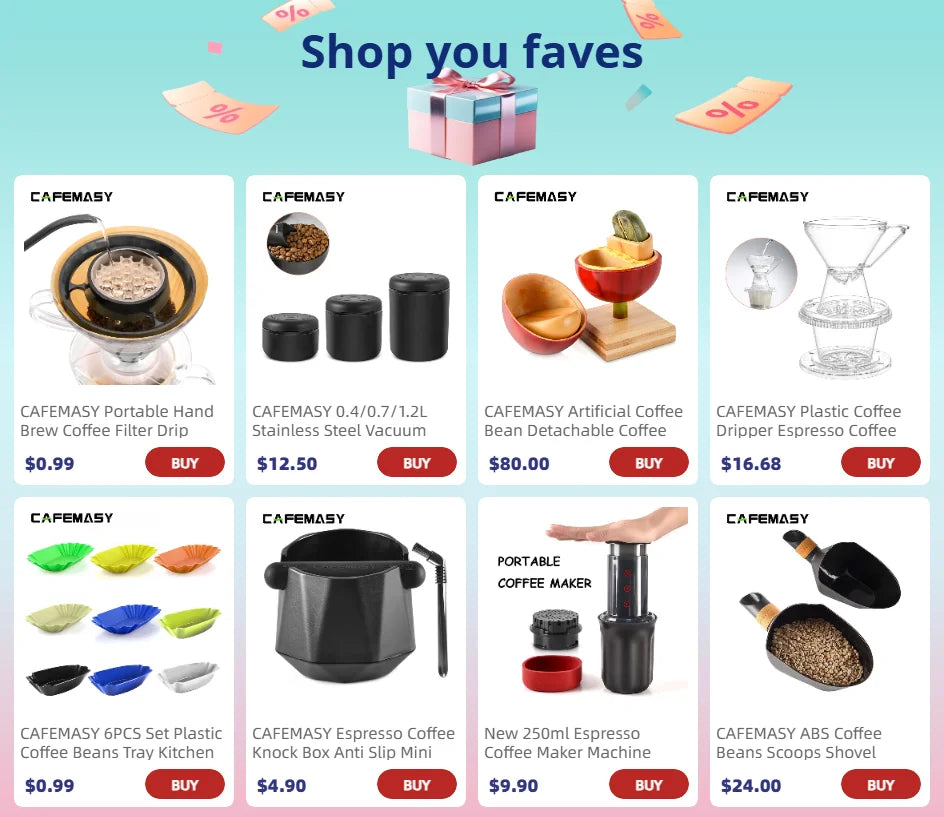 Coffee Scoop Funnel for flling Reusable K-cup Coffee Pot Coffee Spoon Sliding Design Measuring Spoon Kitchen Accessories