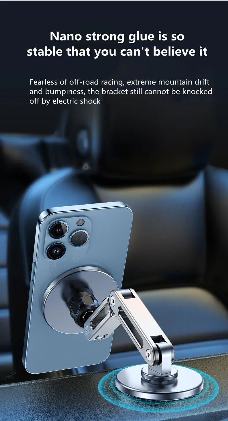 Magnetic Car Phone Holder Stand Magnet Car Mount Smartphone GPS Mobile Cell Support in Car Bracket for iPhone 15 Samsung Xiaomi