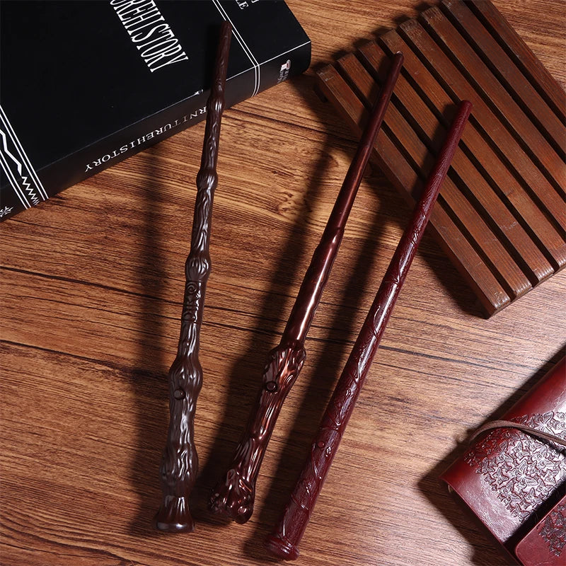 1Pcs Halloween Cosplay Sound Magic Wand with Light, Party Costume Prop Magic Stick for Kids, Great Gift for Children