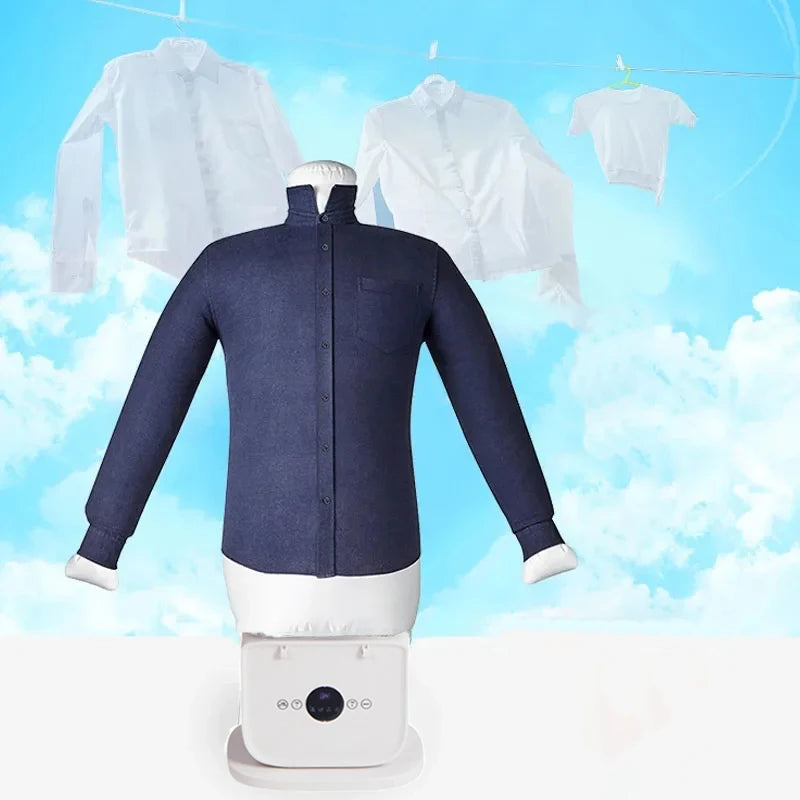 Automatic Clothing Ironing Machine Air Drying Heating Machine Mini Folding Ironing Device Portable Electric Clothes Shoes Dryer