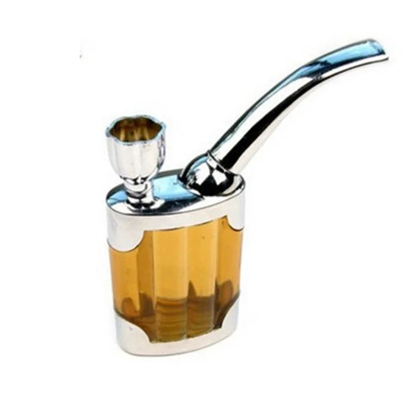 Portable Mini Water Tobacco Smoking Pipe Vintage Hookah Filter Pipe Hose Cigarette Holder For Man Perfect Gift