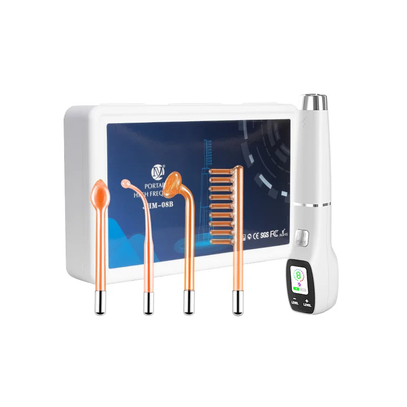 LCD Screen 4 in 1 Facial Skin Rejuvenation Tightening Wand Beauty Machine Care