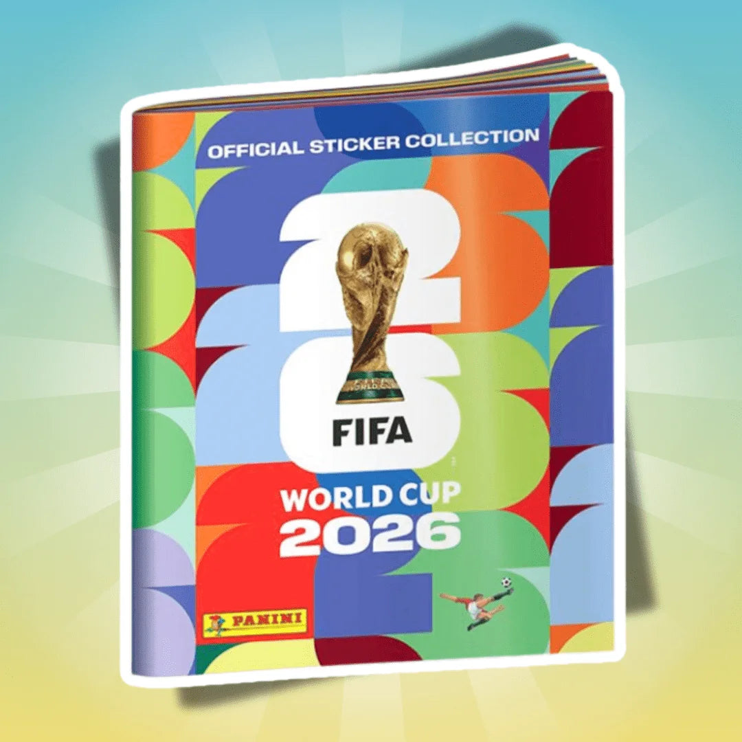 Panini FIFA  Official 2026 World Cup Collectible Stickers  5/10/15 Packs (7 Stickers Per Pack) Sticker Album