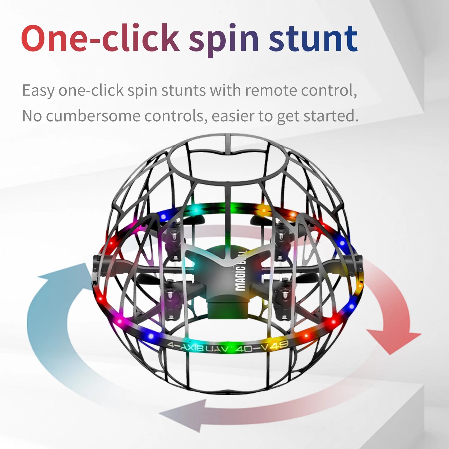 4DRC V49 Intelligent Obstacle Avoidance Aircraft WiFi Fpv Drone for Soccer Competition Remote Control Quadcopter RC Toys Gifts