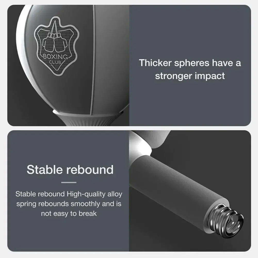 Boxing Bag With Stand Adjustable Sit-up Boxing Ball Boxing Sit-up Push-ups Stretch Sport Training Tools For Women Men Beginners