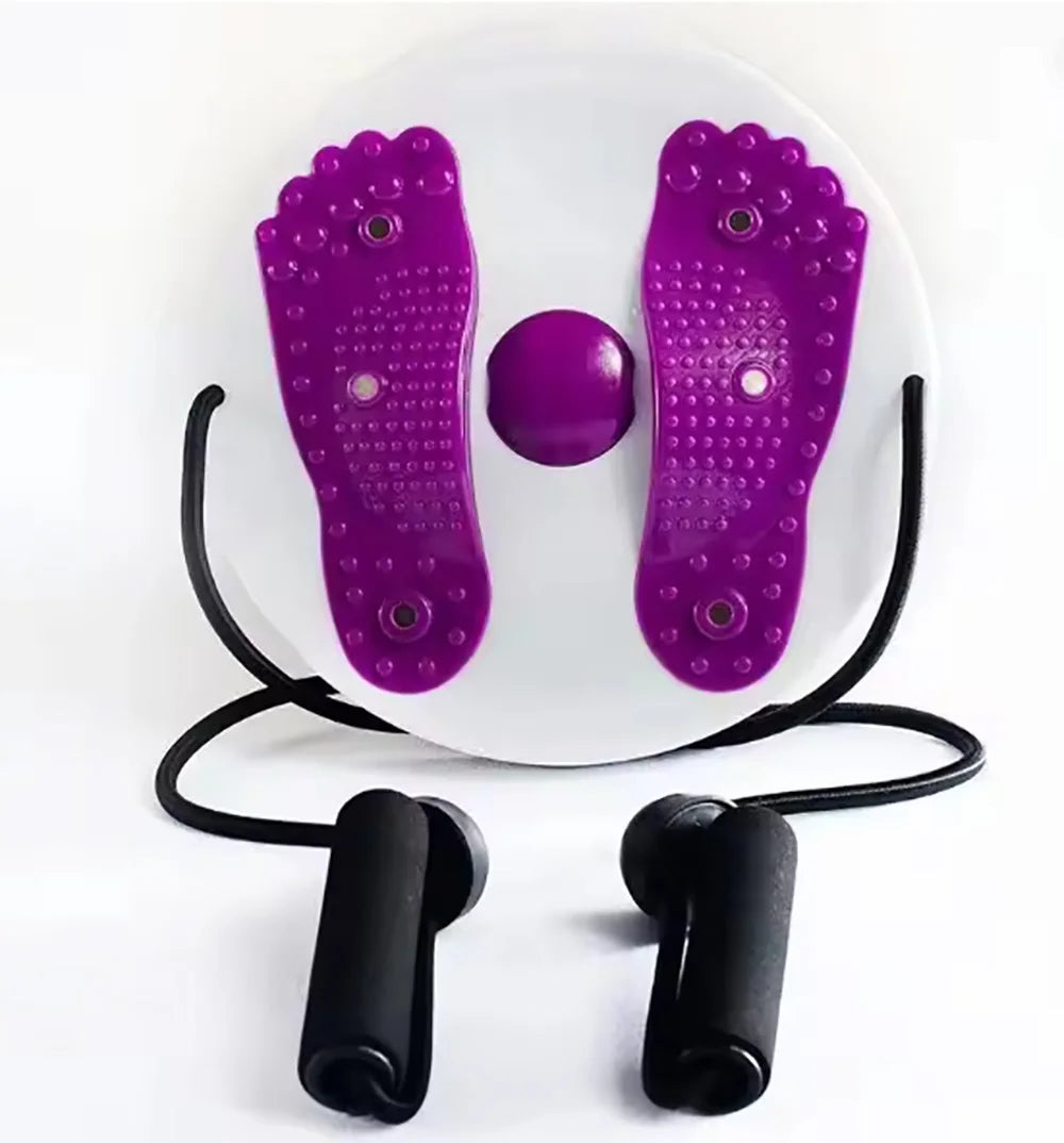 Waist Twisting Disc for Waist Trainer, Abdominal Exercise, Foot Massage Plate, Body Building Fitness
