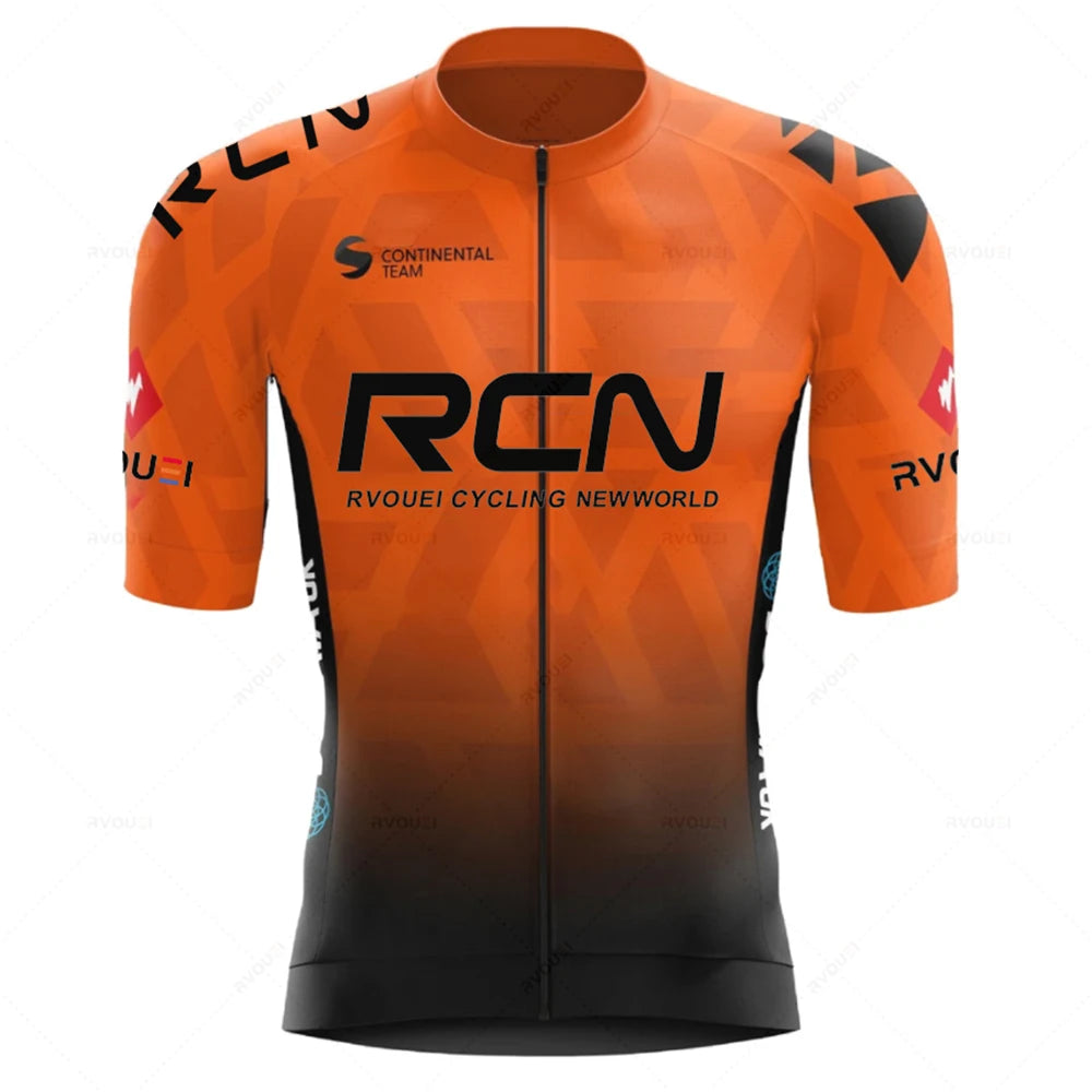 2026 Rvouei Team Cycling Jersey Set Summer Breathable Road Bicycle Suit Riding Uniform Bike MTB Clothing New Sports Cycling Kits