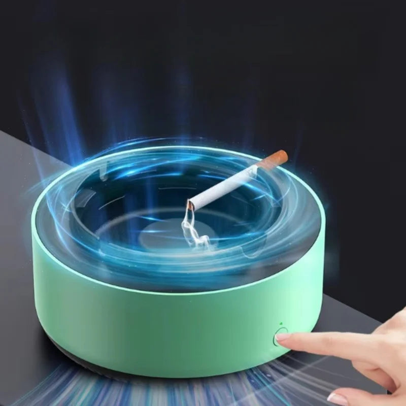 Electric 2 in 1 Multi-Functional Intelligent Ashtray Household Air Purifier Modern Function Portable Indoor Smokeless Ashtray