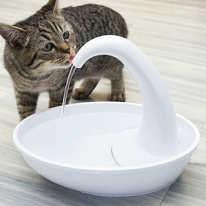 Pet Cat Water Dispenser Cat Water Feeding Flowing Fountain
