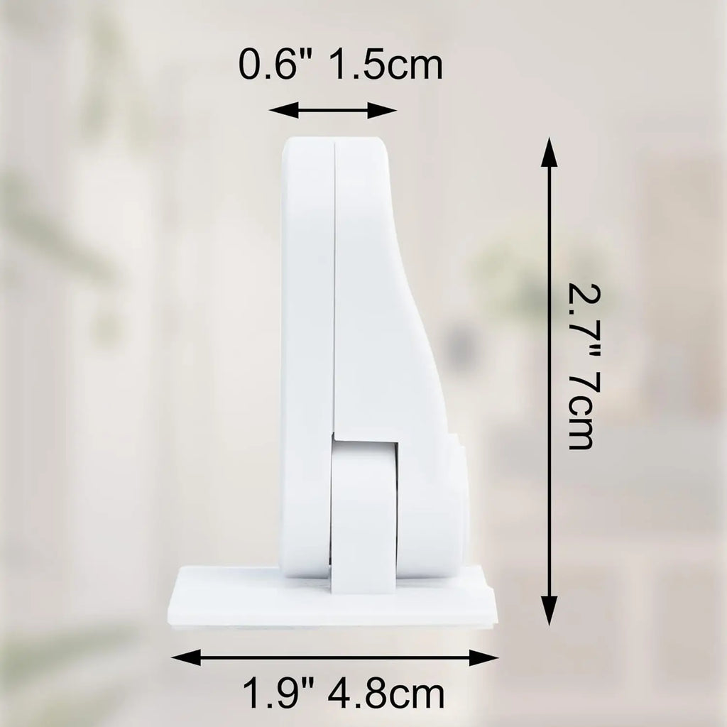 Child Proof Door Lever Lock Baby Safety Door Handle Lock with 3M Adhesive No Drilling Needed Minimalist Design for Home Security