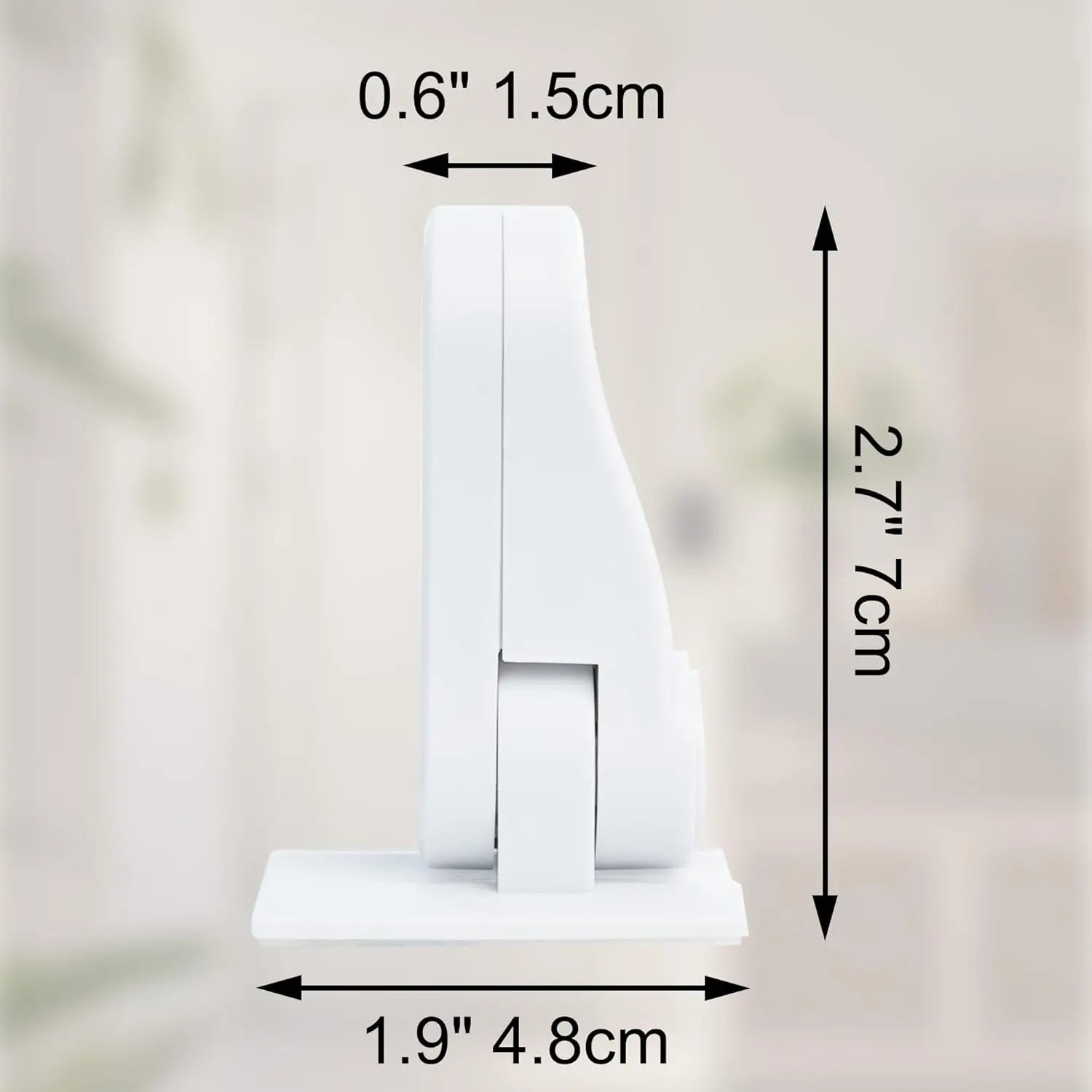 Child Proof Door Lever Lock Baby Safety Door Handle Lock with 3M Adhesive No Drilling Needed Minimalist Design for Home Security
