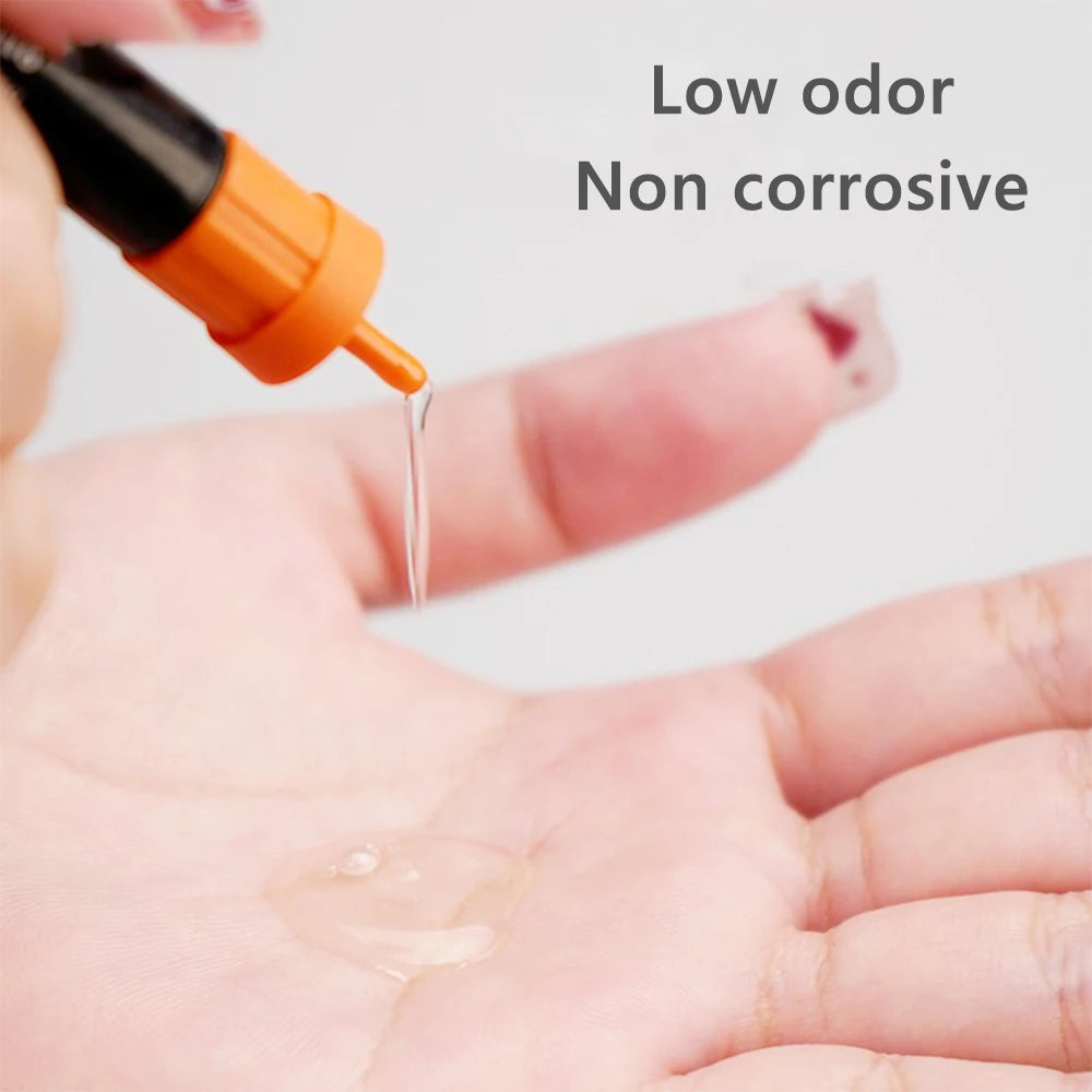 UV Light Glue Super Glue 5 Seconds Fix Adhesives Sealer Glass Metal Plastic Model Data Lines Crack Caulk High Temperature Repair