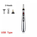 Portable Massage Cushion, Massage Sticker, & Massage Pen Combo Set For Neck, Shoulders & Full Body