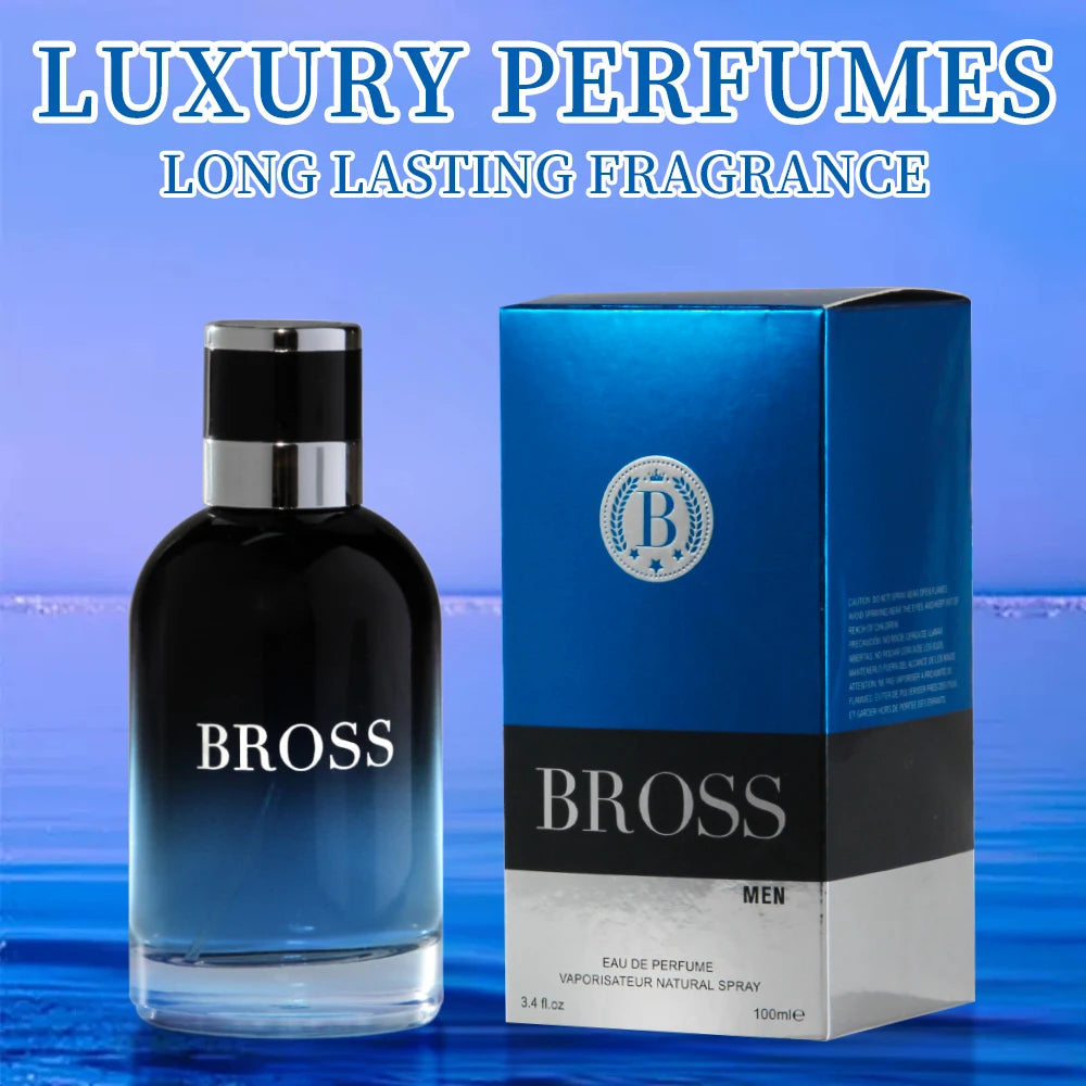 3.4 Oz Men's Eau De Toilette Spray, Long-Lasting Perfume, Calabria, Lemon, Pepper And Vetiver, Very Suitable For Dating, Daily L