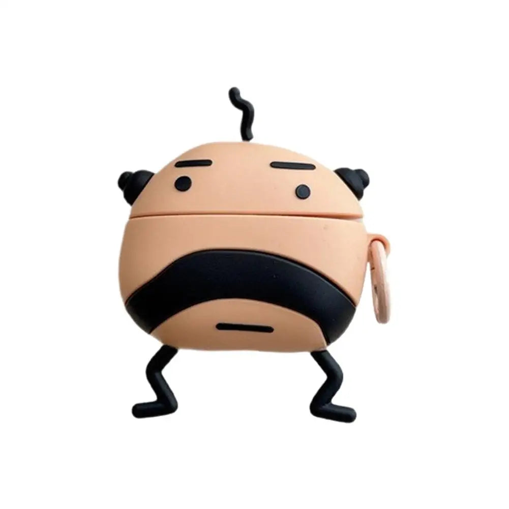 For AirPods Pro 2 3 AirPods 4 Uncle Tuomagozi Silicone Case Anti-Drop Bluetooth Earphone Cover 3D Cartoon Protective Cover