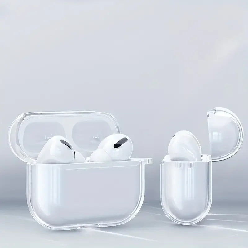 for AirPods 4 Case Transparent Ultra thin Earphone Case for AirPods Pro 1 2 3 Shockproof Clear Silicone Cover for AirPods Pro 2