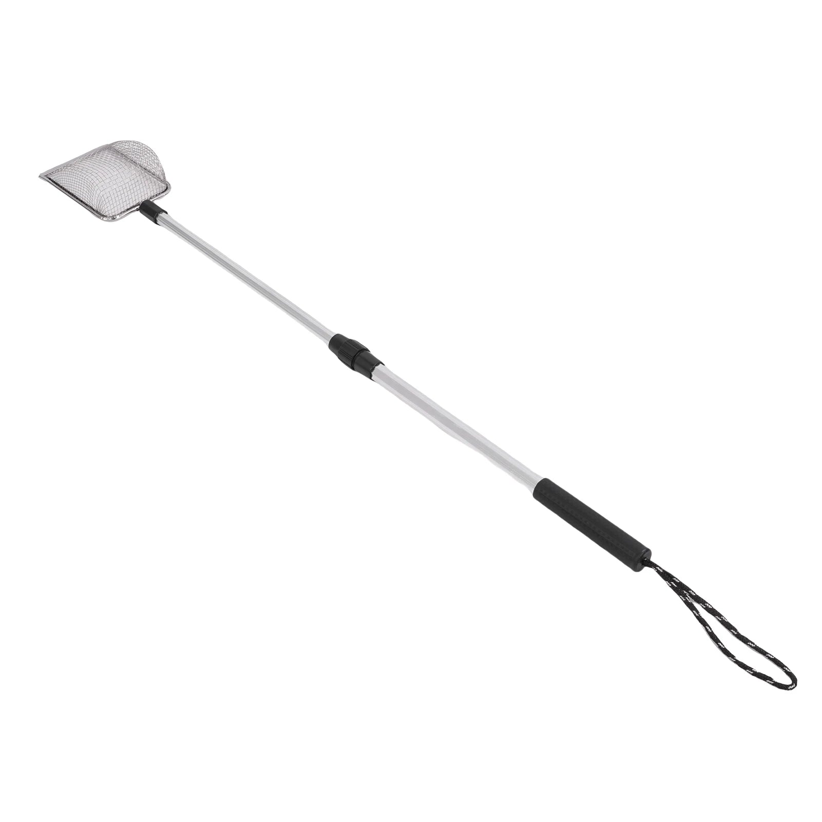 Cat Poop Shovel Stainless Steel Anti Bending Extendable Litter Sifting Shovel Anti Stick Long Handle Adjustable for Litter Box