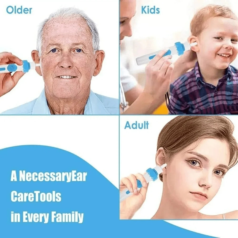 Electric Earpick for Children and Adults Electric Earpick for Earwax Ear Cleaner Earpick for Children