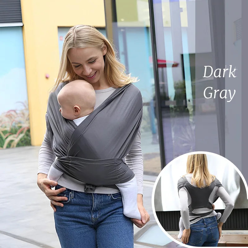 Ergonomic Baby Backpack Newborn Sling with Backpack Straps Outdoor Parenting X-shaped Support Comfortable Baby Carrier