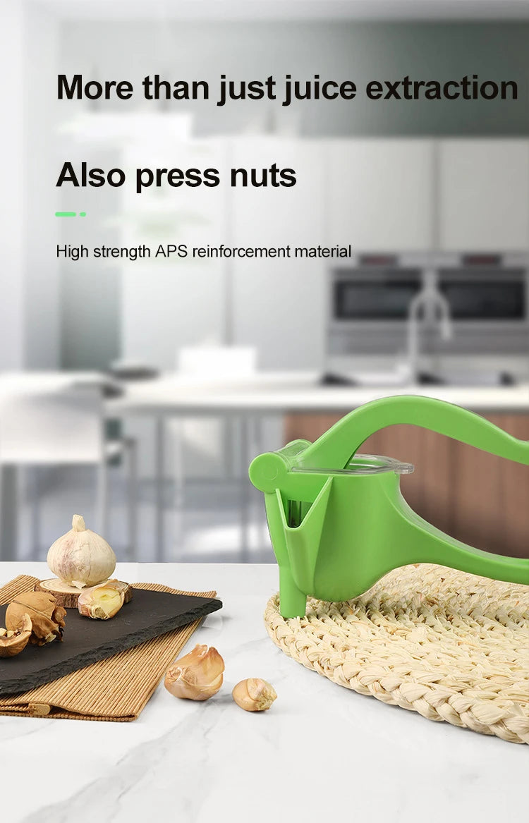 1pc Green Multifunctional Juicer Handheld Non-electric Lemon Squeezer Fruit Vegetable Small Juicer Manual Juicer