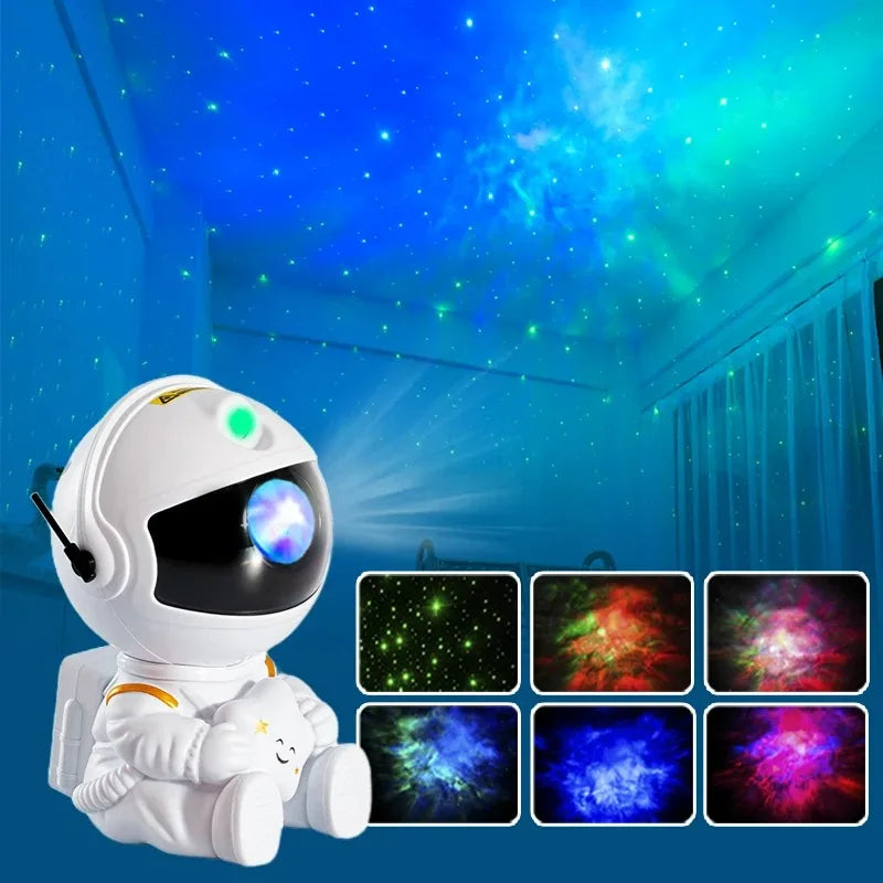 Dinosaur Egg Galaxy Projector with Remote Control Bluetooth Speaker LED Night Light Starry Sky Projection Light Children's Gift