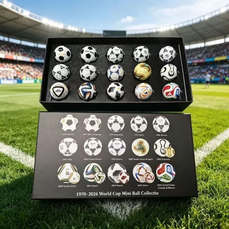 FIFA World Cup Official Football Match Souvenir Gift Box Set Soccer Fan Collection Sports Decorative Art Collectible Gift Box