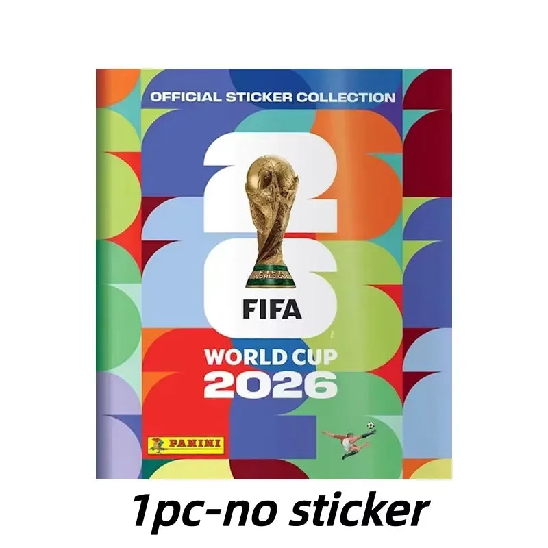 Genuine Panini 2026 World Cup Sticker Pack & Album Limited Edition Soccer Memorabilia Set Collection Football Souvenir Gifts