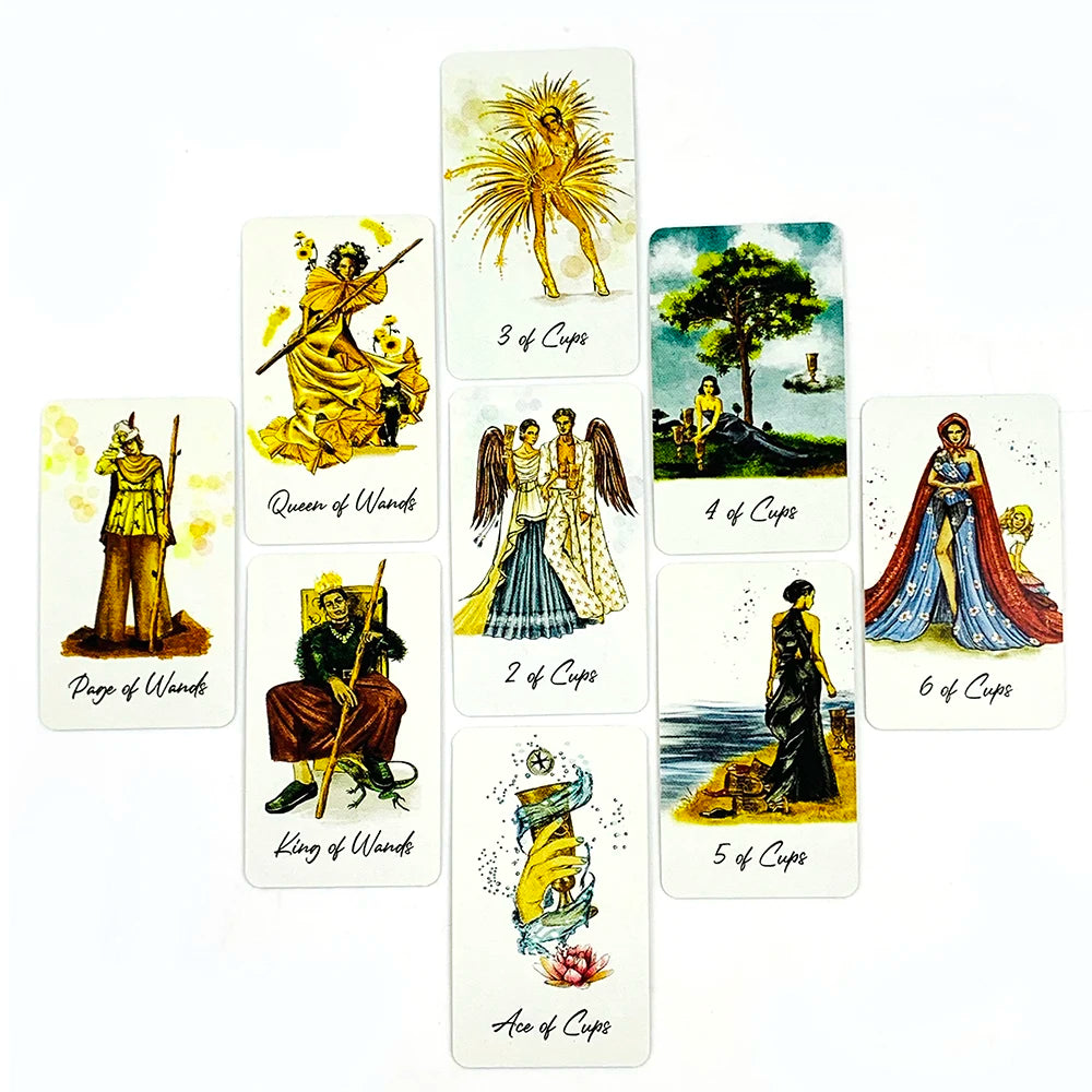 New Runway Tarot Cards A 80 Deck Leisure Entertainment Divination Edition Borad Playing Games，Collecting Hobby Cards