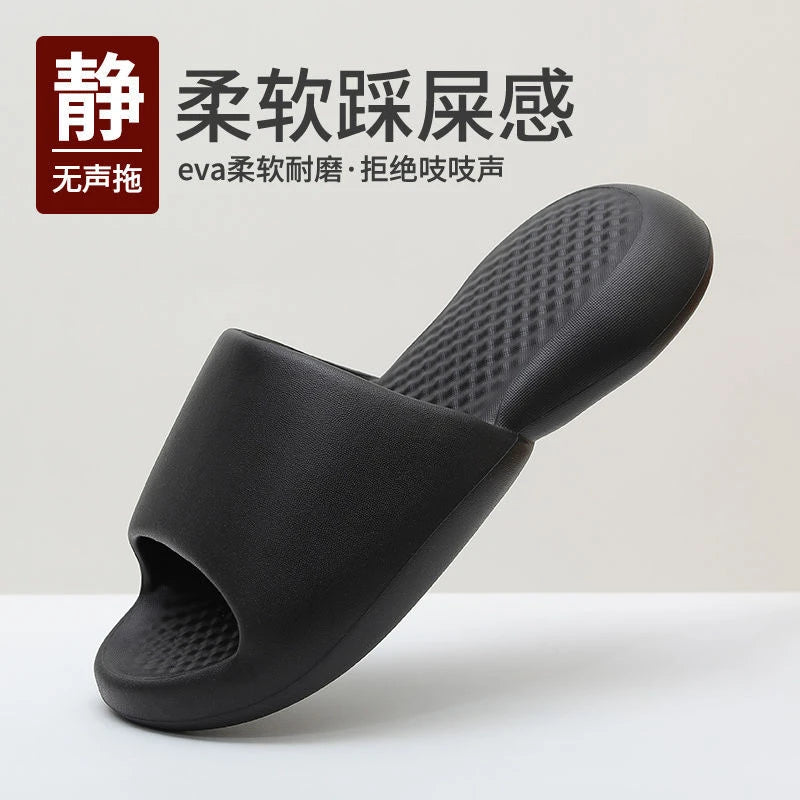 Slippers for women eva, summer home, bathroom, anti slip thick sole, external wearing of sandals