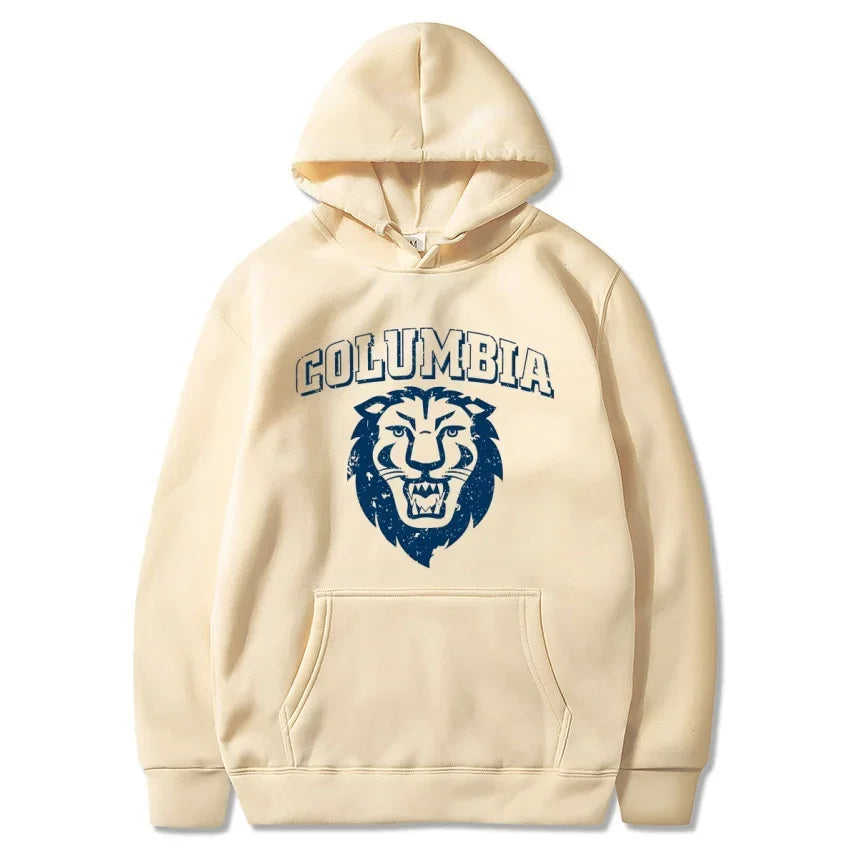 2025 Autumn/Winter Columbia Printed Solid Color Hoodie Classic Coat Daily Casual Hoodie Warm Street Fashion Sportswear