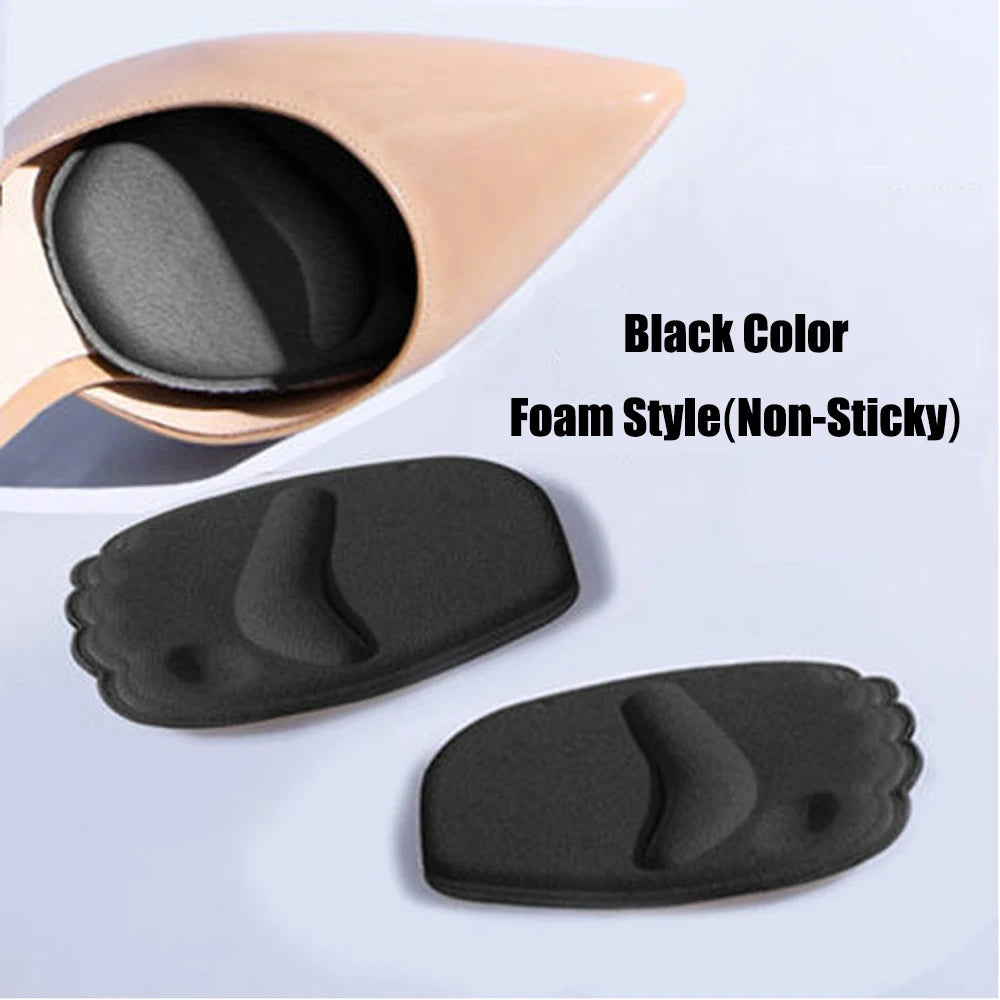 Forefoot Insert Cushion Pads for Women Shoes Anti slip Silicone Foot Pain Relief Pads for High Heels Sandals Gel Shoe Insoles