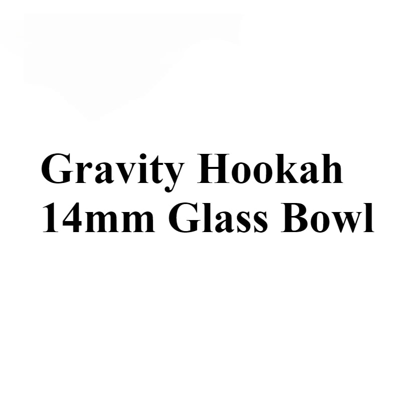 Kompact Gravity Hookah Replaceable Glass Bottles 14mm Tobacco Bowls Cigarette Mouthpiece Universal Smoking Pipe Accessories