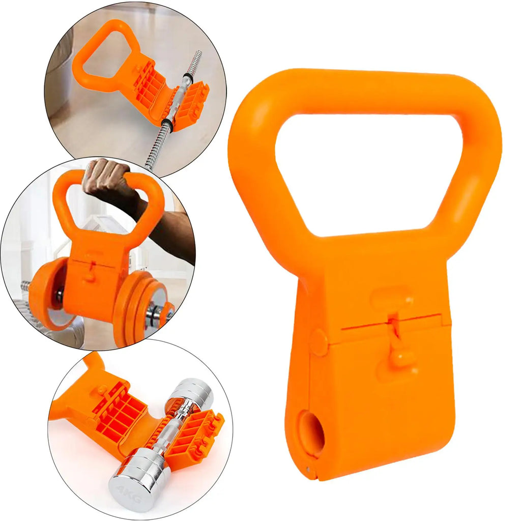 Kettlebell Grip with Handle Multifunctional Dumbbells Grip Kettle Grip for