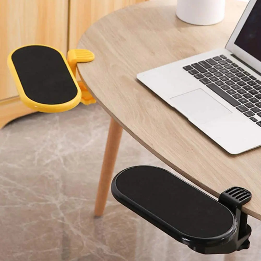 Computer Arm Rest For Desk Adjustable Ergonomic Wrist Rest Support For Keyboard Armrest Extender Rotating Mouse Pad Holder