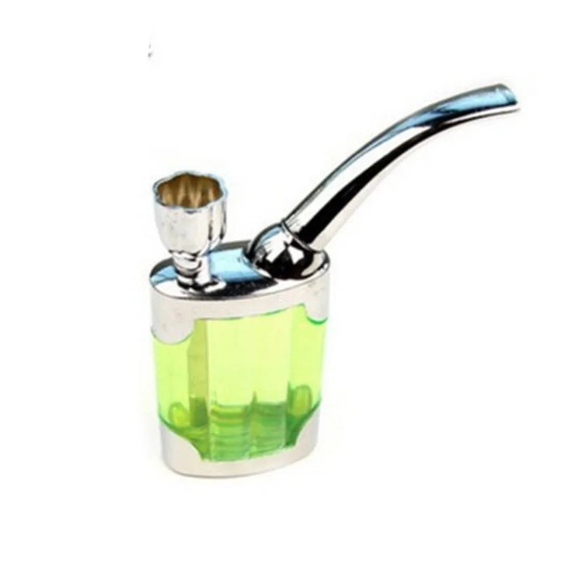 Portable Mini Smoking Pipe Hose Vintage Multiful Colors Choices Water Tobacco Hookah Filter Cigarette Holder For Man Perfect Gif