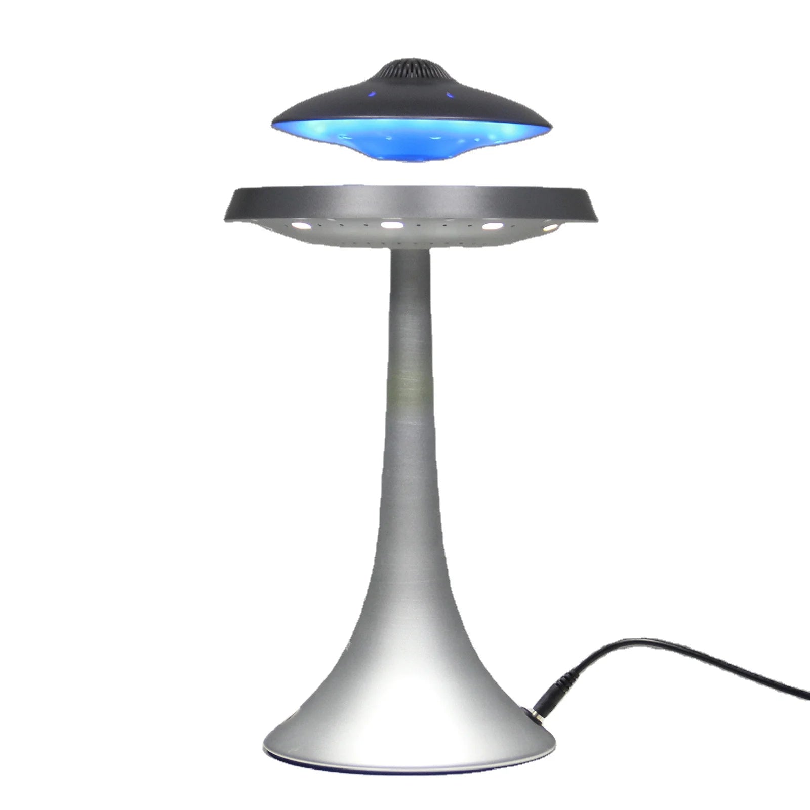 Creative Floating Bluetooth Speaker Magnetic Levitation UFO Gift for Kids 360 Degree Levitating Smart Audio Wireless 3D Surround