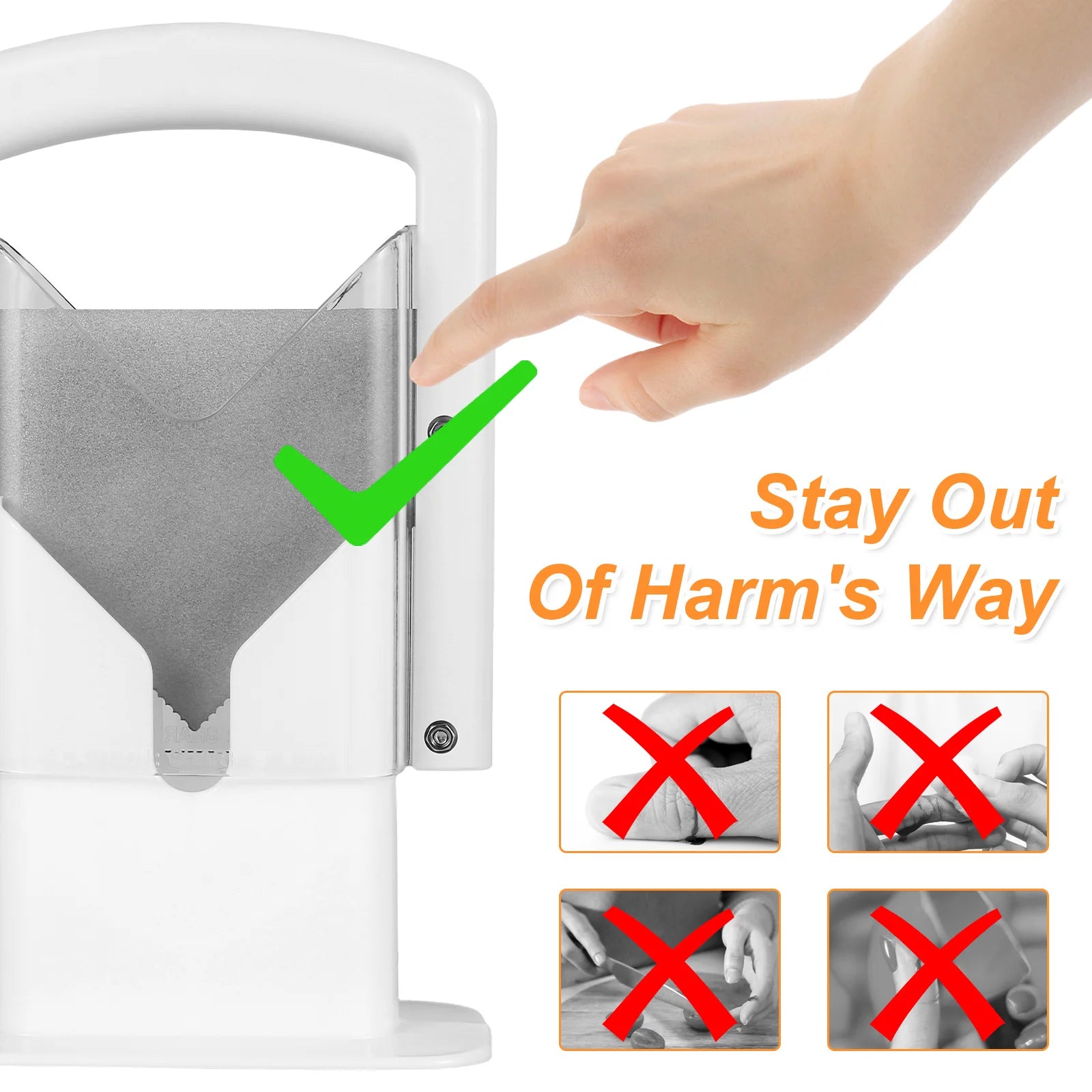 Bagel Cutter Slicer with Safety Handle Stainless Steel Handheld Bread  Precision Cutter Portable Muffin Slicer Kitchen Gadgets